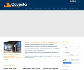 Coventa.be(Uw Persoonlijke Partner In Vastgoed) Screenshot