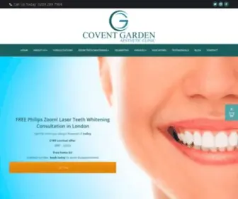 Coventgardenaestheticclinic.co.uk(Home Landing) Screenshot