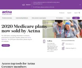 Coventry-Medicare.com(For Former Coventry Members) Screenshot