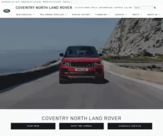 Coventrynorthlandrover.com(Experience Luxury) Screenshot