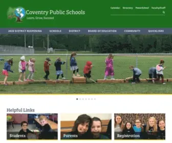 Coventrypublicschools.org(Coventry Public Schools) Screenshot