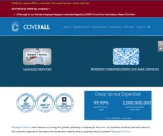 Cover-ALL.ca(Data center solutions and IT services offered by Coverall allows a company) Screenshot