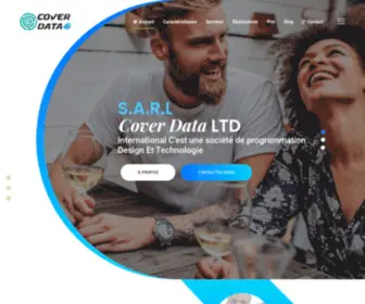 Cover-Data.net(Sarl Cover Data Dz) Screenshot