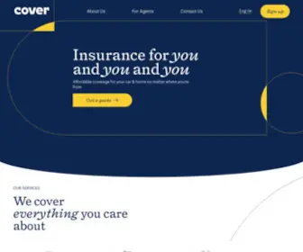 Cover.com(Get Quotes For Car Insurance) Screenshot