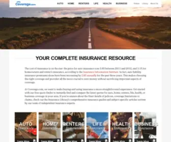 Coverage.com(Coverage) Screenshot