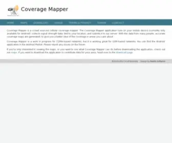 Coveragemapper.com(Coverage Mapper) Screenshot