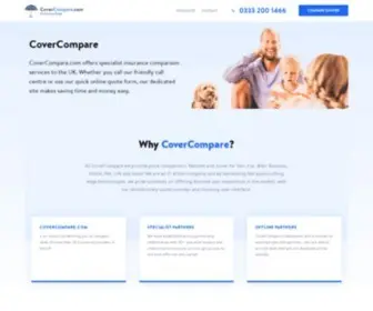 Covercompare.com(The Insurance People) Screenshot