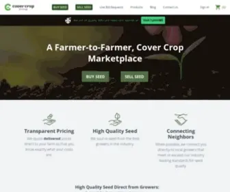 Covercropexchange.com(Cover Crop Exchange) Screenshot