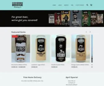 Coveredbridgebrewing.com(Shop Local Stittsville Craft Beer) Screenshot