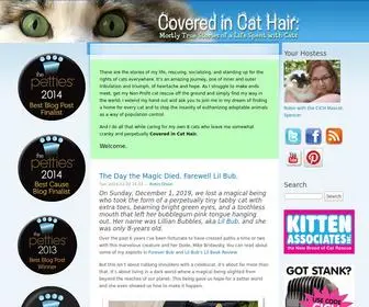Coveredincathair.com(Covered in Cat Hair) Screenshot