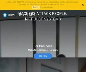 Coveredsecurityinc.com(Use the Internet free from worry about the time and hassle of Identity Theft. Covered Security) Screenshot