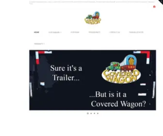 Coveredwagontrailers.com(Covered Wagon Trailers) Screenshot