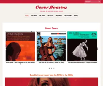 Coverheaven.co.uk(Beautiful Record Covers through the ages) Screenshot