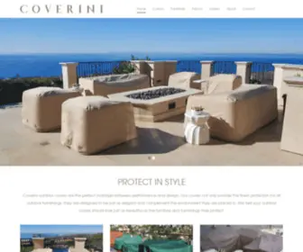 Coverini.com(Premium Outdoor Furniture Covers) Screenshot