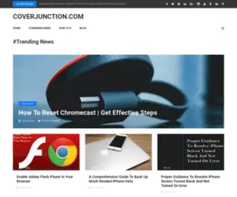 Coverjunction.com(Cover junction) Screenshot