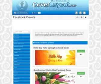Coverlayout.com(Facebook Covers) Screenshot