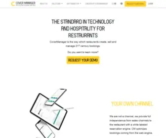 Covermanager.com(Software para la gestión de reservas) Screenshot