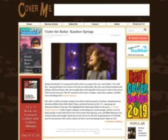 Covermesongs.com(Cover Me) Screenshot