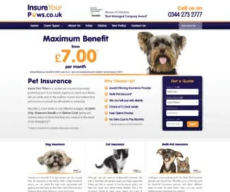 Covermypet.co.uk(Pet Insurance) Screenshot