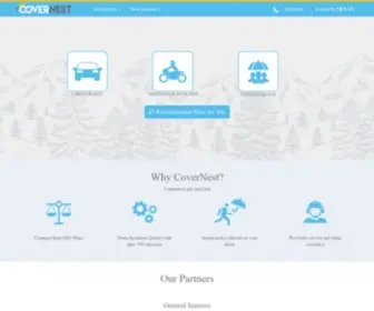 Covernest.com(Life Insurance) Screenshot