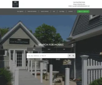 Coveroadrealestate.com(Cove Road Real Estate) Screenshot