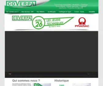 Coverpa.com(Qui sommes nous) Screenshot