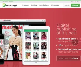 Coverpageapp.com(CoverPage) Screenshot