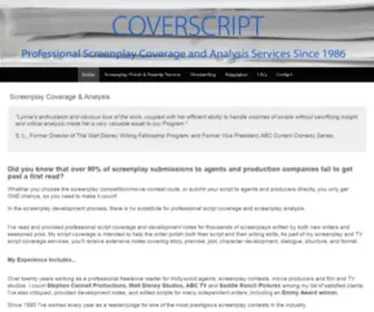 Coverscript.com(Cover Script) Screenshot