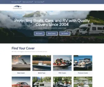 Coversdirect.com(Boat, Auto, and RV Covers) Screenshot