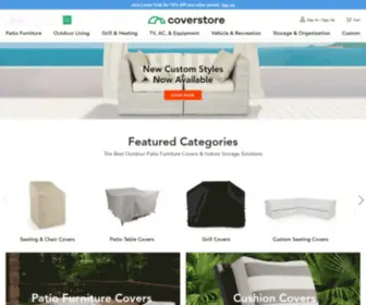 CoverStore.com(Outdoor Patio Furniture Covers) Screenshot