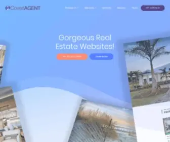 Covertagent.com(Gorgeous Real Estate Websites & CRM) Screenshot