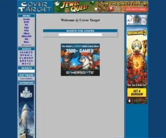 Covertarget.com(CD Covers) Screenshot