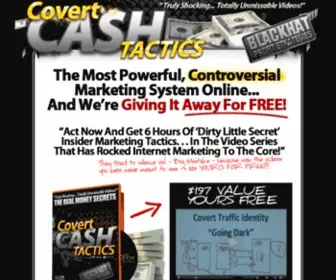 Covertcashtactics.com(Covert Cash Tactics) Screenshot