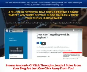 Covertgeotargeter.com(Internet Marketing Done Right) Screenshot