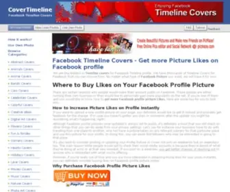 Covertimeline.com(Facebook Timeline Covers) Screenshot