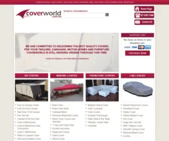 Coverworld.com.au(Coverworld Australia's Widest range of Protective Covers) Screenshot