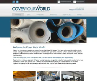 Coveryourworld.com(Cover Your World) Screenshot