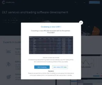 Covesting.io(Covesting Cryptocurrency Trading Platform) Screenshot