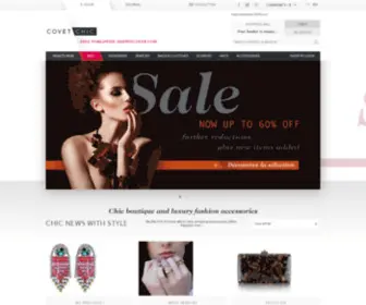 Covetchic.com(Covet Chic) Screenshot