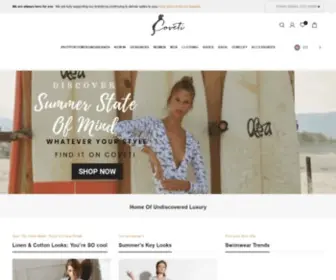 Coveti.com(Designer Luxury Fashion for Men &amp; Women) Screenshot