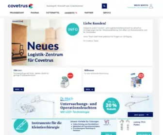 Covetrus.de(Tierarztbedarf) Screenshot