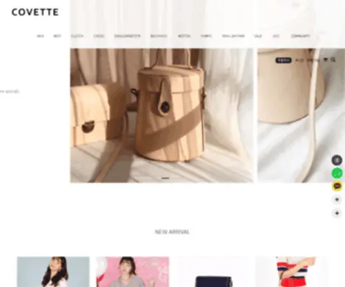 Covette.co.kr(가방도매전문 쇼핑몰 코베트입니다) Screenshot