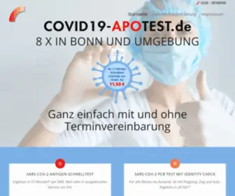 Covid19-Apotest.de(COVID19) Screenshot