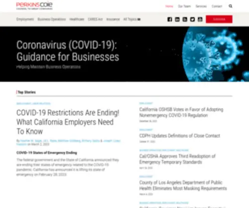 Covid19Businessguidance.com(Coronavirus (COVID) Screenshot