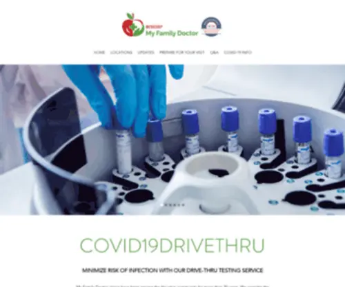 Covid19Drivethru.com(Houston, TX) Screenshot