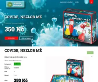 Covidenezlobme.cz(Covide nezlob m) Screenshot