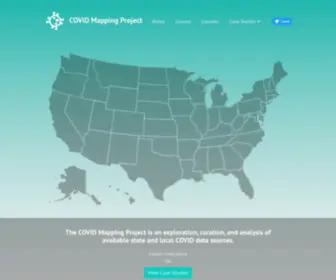 Covidmappingproject.com(COVID Mapping Project) Screenshot