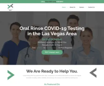 Covidtestingmdx.com(Delivering the most innovative and accurate COVID) Screenshot