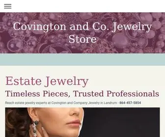 CovingtonjewelryStore.com(Estate Jewelry and Repairs) Screenshot