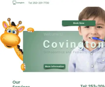 Covingtonkidz.com(Covington) Screenshot